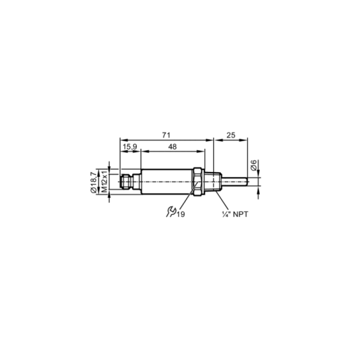 Датчик температуры с IO-Link TV7603