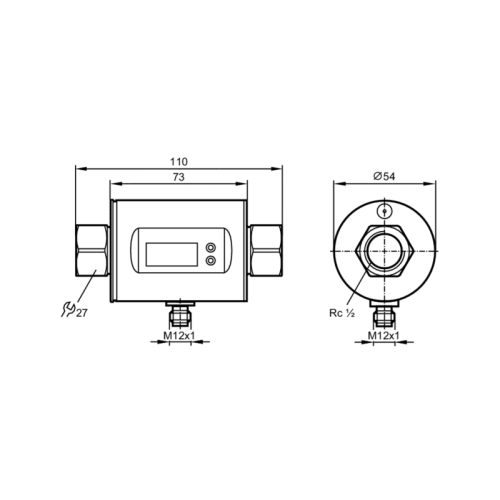 Магнитно-индуктивный датчик потока SM6400