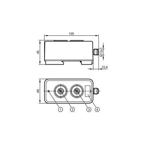 Модуль AS-интерфейс с подсвечиваемыми кнопками AC2396 AC2396