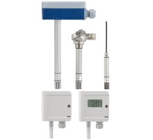 Емкостный преобразователь влажности и температурыпреобразователь для измерения влажности и температуры в системах отопления, вентиляции и кондиционирования и автоматизации зданий