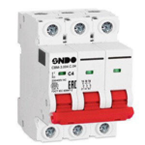 Автоматические выключатели модульные CBM 4.5 кА, 3-полюсный, хар-ка.  B, C, D