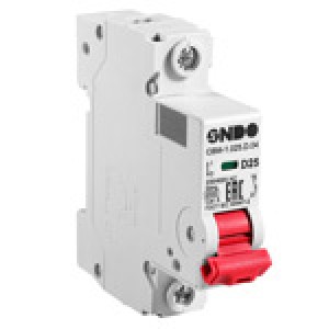 Автоматические выключатели модульные CBM 4.5 кА, 1-полюсный, хар-ка. B, C, D