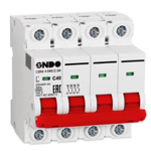 Автоматические выключатели модульные CBM 4.5 кА, 4-полюсный, хар-ка.  B, C