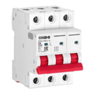 Автоматические выключатели модульные CBM 10 кА, 3-полюсный, хар-ка. B, C