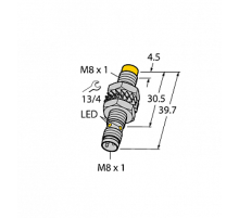 Индуктивный датчик TURCK NI5-M08-AP6X-V1131