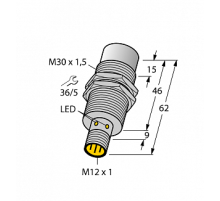 Индуктивный датчик TURCK NI30U-EM30WD-AP6X-H1141