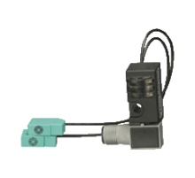 Комплект индуктивных датчиков Pepperl Fuchs NBN2-F581-100S6-E8-V1