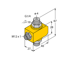 Датчик потока TURCK FCI-D04A4P-NA-H1141