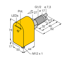 Датчик потока TURCK FCS-GL1/2A2P-LIX-H1141/A