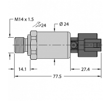 Датчик давления TURCK PT600R-2119-I2-DT043P