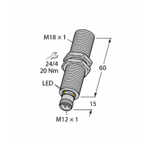 Ультразвуковой датчик TURCK RU130U-M18E-2UP8X2-H1151
