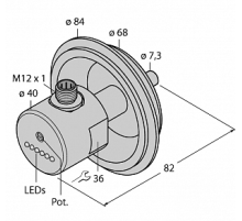 Датчик потока TURCK FCS-68A4-AP8X-H1141/D003