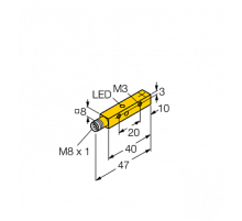 Индуктивный датчик TURCK NI4U-Q8SE-RP6X-V1131
