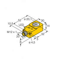 Кольцевой датчик TURCK BI20R-Q14-AP6X2-H1141