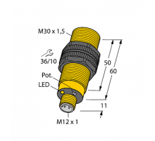 Емкостной датчик уровня TURCK BCF10-S30-VP4X-H1141