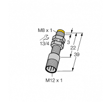 Индуктивный датчик TURCK NI3-EG08K-Y1-H1341