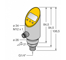 Датчик давления TURCK PS001R-304-LI2UPN8X-H1141