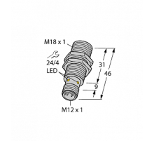Индуктивный датчик TURCK BI8-M18K-AP6X-H1141