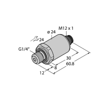 Датчик давления TURCK PT400R-2004-U1-H1141/X
