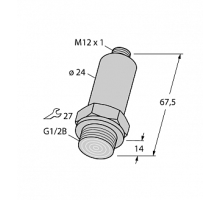 Датчик давления TURCK PT400R-29-LI3-H1140