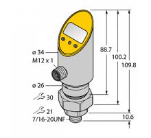 Датчик давления TURCK PS016V-505-LI2UPN8X-H1141