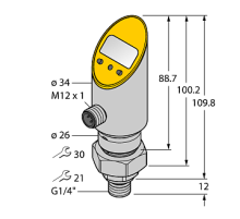 Датчик давления TURCK PS003V-504-2UPN8X-H1141/3GD