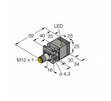 Индуктивный датчик TURCK BI10U-CA25-AP6X2-H1141