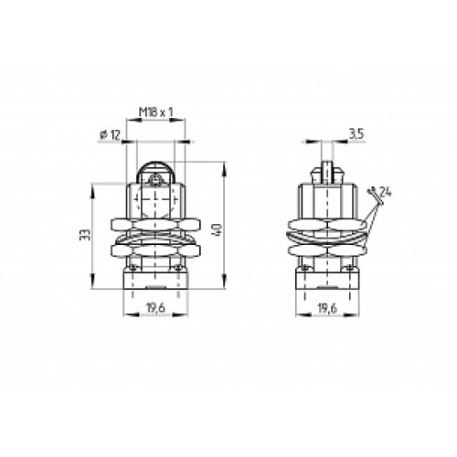 Kонцевой выключатель безопасности Schmersal T4R 256-20Z
