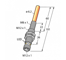 Магнитный датчик TURCK NIMFE-EM12/6.2L101-UP6X-H1141/S1182