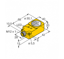 Кольцевой датчик TURCK BI30R-Q20-AN6X2-H1141
