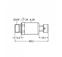 Датчик давления TURCK PT600R-2145-I2-MP11