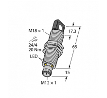 Ультразвуковой датчик TURCK RU40U-M18MS-AP8X2-H1151