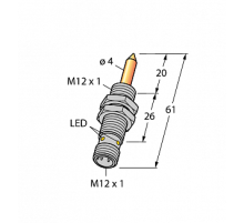 Магнитный датчик TURCK NIMFE-EM12/4.0L61-UP6X-H1141/S1182