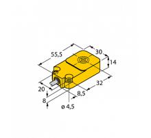Индуктивный датчик TURCK BI10-Q14-LIU