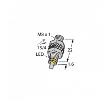 Индуктивный датчик TURCK BI2-EG08K-AN6X