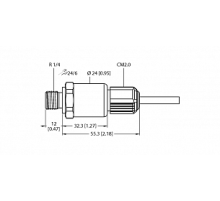 Датчик давления TURCK PT16R-1004-I2-CM2.0