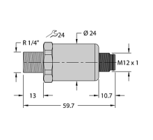 Датчик давления TURCK PT600R-2110-I2-H1143