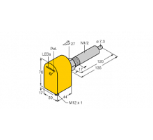 Датчик потока TURCK FCS-N1/2A4P-AP8X-H1141/L120