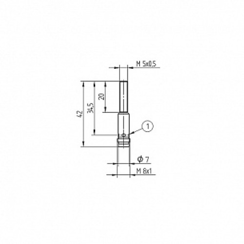Индуктивный датчик Wenglor IL008BE42VB8