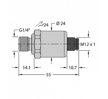 Датчик давления TURCK PT010R-1104-I2-H1143