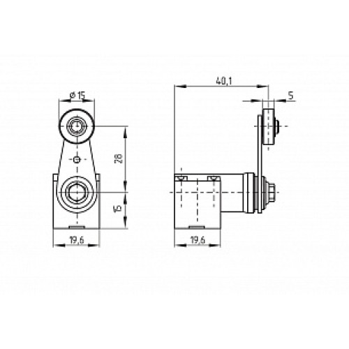 Kонцевой выключатель безопасности Schmersal TV14H 255-11ZUE