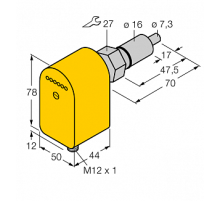 Датчик потока TURCK FCS-HA4P-AP8X-H1141