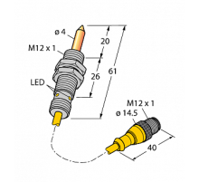 Магнитный датчик TURCK NIMFE-EM12/4.0L61-UP6X-0.3XYE-RS4/S1182