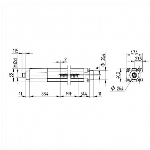 Световая завеса Wenglor OEEI202U0135