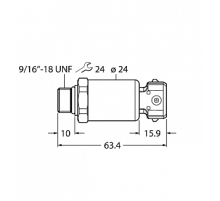 Датчик давления TURCK PT600R-2121-I2-AMP3J1