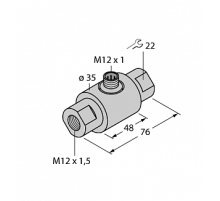 Датчик потока TURCK FCI-D03A4-NAEX-H1141/M12