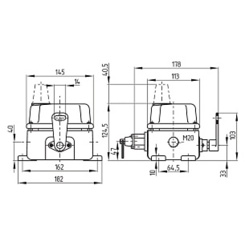 Тросовый выключатель аварийной остановки Schmersal T3Z 068-33YRSG