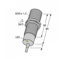 Индуктивный датчик TURCK BI10-M30-AP6X/S120