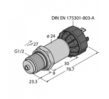 Датчик давления TURCK PT100R-2008-U1-DA91/X