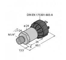 Датчик давления TURCK PT30PSIG-1003-I2-DA91